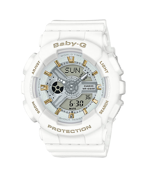 Reloj Baby-G deportivo correa de resina BA-110GA-7A1