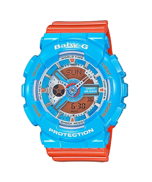 Reloj Baby-G deportivo correa de resina BA-110NC-2A