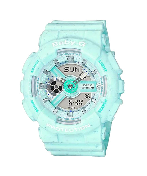 Reloj Baby-G deportivo correa de resina BA-110PI-2A