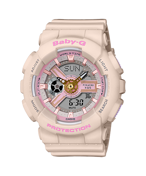 Reloj Baby-G deportivo correa de resina BA-110PKC-4A