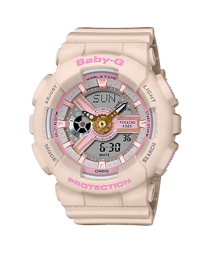 Reloj Baby-G deportivo correa de resina BA-110PKC-4A