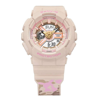 Reloj Baby-G deportivo correa de resina BA-110PKC-4A