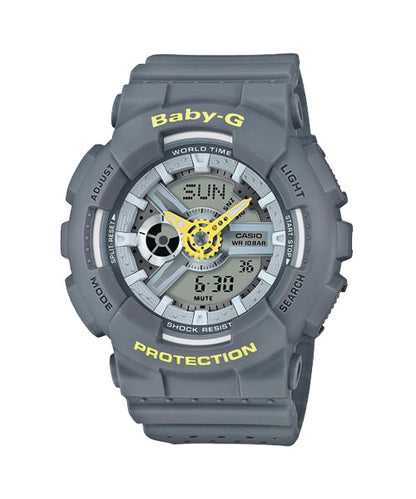 Reloj Baby-G deportivo correa de resina BA-110PP-8A