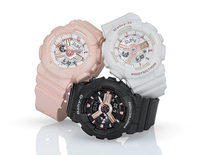 Reloj Baby-G deportivo correa de resina BA-110RG-1A