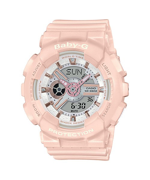 Reloj Baby-G deportivo correa de resina BA-110RG-4A