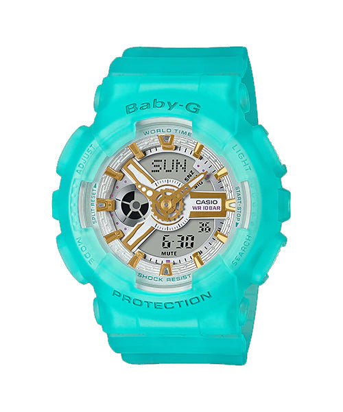 Reloj Baby-G deportivo correa de resina BA-110SC-2A