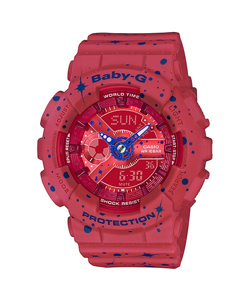Reloj Baby-G deportivo correa de resina BA-110ST-4A