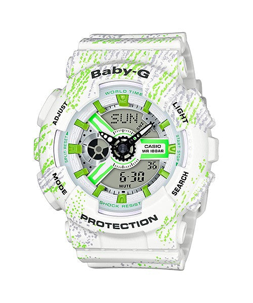 Reloj Baby-G deportivo correa de resina BA-110TX-7A