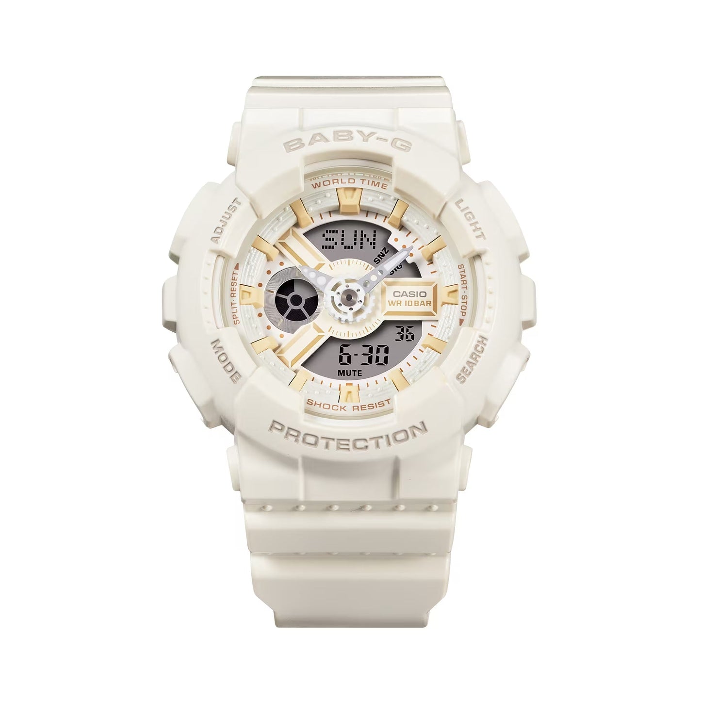 Reloj Baby-G deportivo correa de resina BA-110XSW-7A