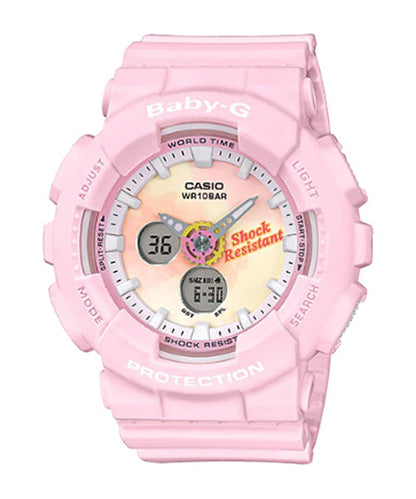 Reloj Baby-G deportivo correa de resina BA-120TG-4A