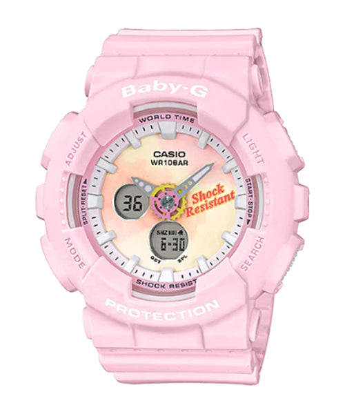 Reloj Baby-G deportivo correa de resina BA-120TG-4A