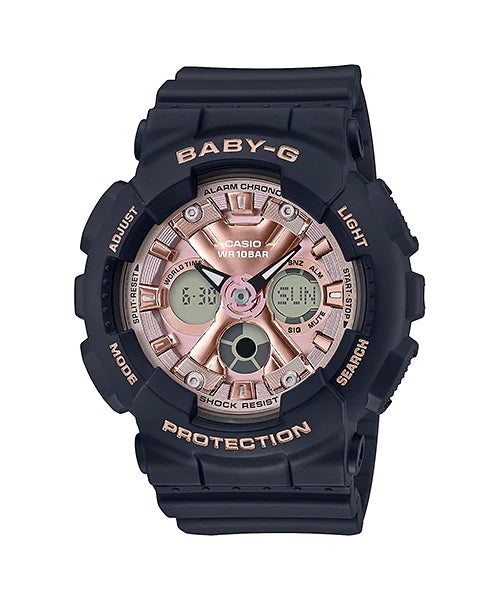 Reloj Baby-G deportivo correa de resina BA-130-1A4