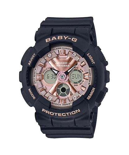 Reloj Baby-G deportivo correa de resina BA-130-1A4