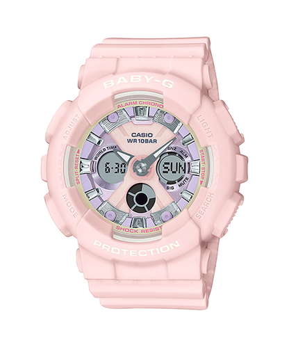 Reloj Baby-G deportivo correa de resina BA-130WP-4A