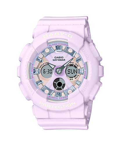 Reloj Baby-G deportivo correa de resina BA-130WP-6A