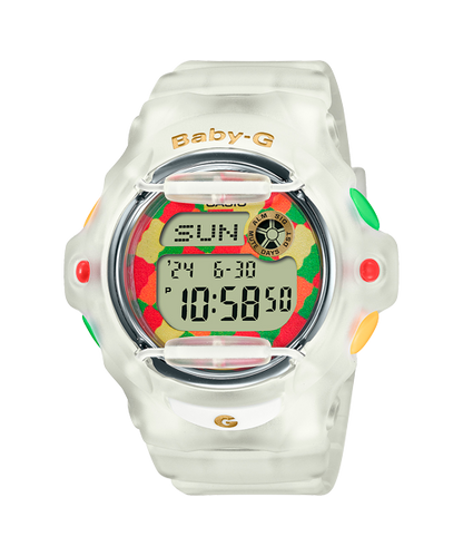 Reloj Baby-G deportivo correa de resina BG-169HRB-7