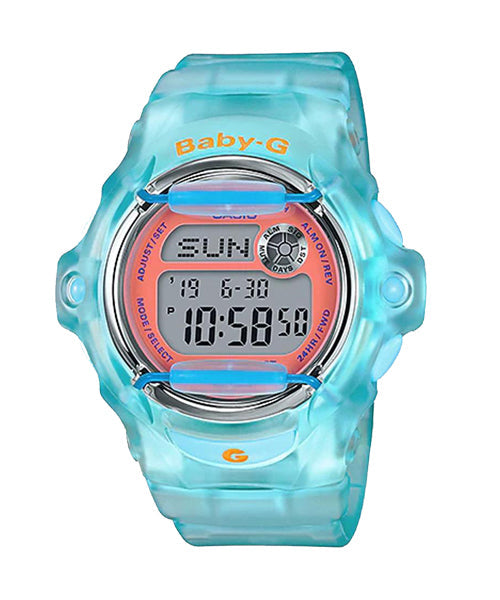 Reloj Baby-G deportivo correa de resina BG-169R-2C