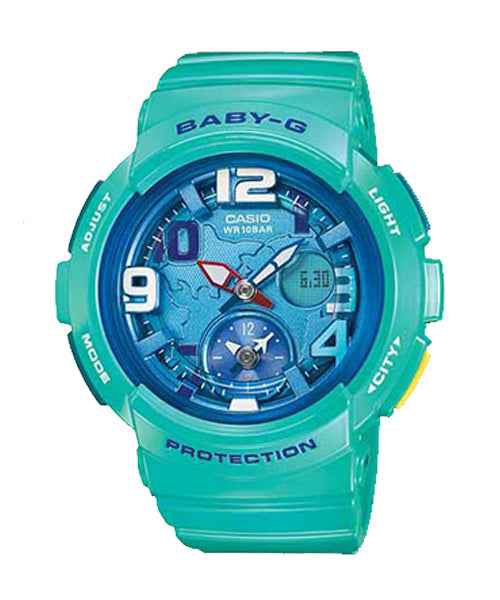 Reloj Baby-G deportivo correa de resina BGA-190-3B