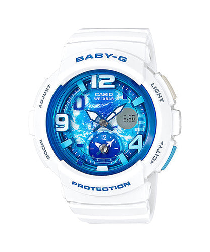 Reloj Baby-G deportivo correa de resina BGA-190GL-7B
