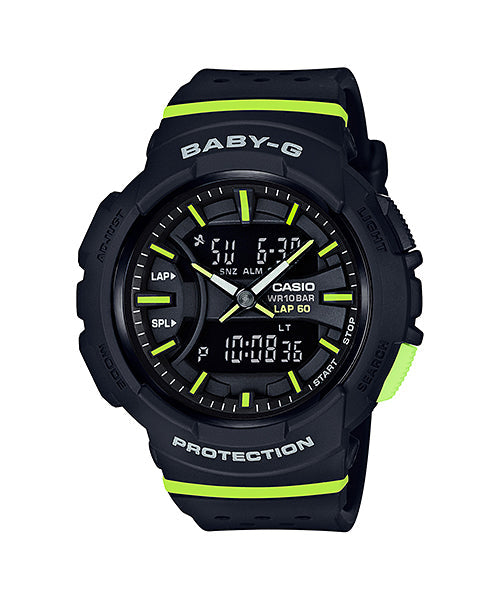 Reloj Baby-G deportivo correa de resina BGA-240-1A2