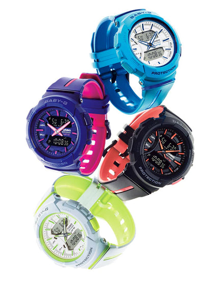 Reloj Baby-G deportivo correa de resina BGA-240L-2A1