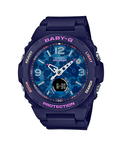 Reloj Baby-G deportivo correa de resina BGA-260FL-2A