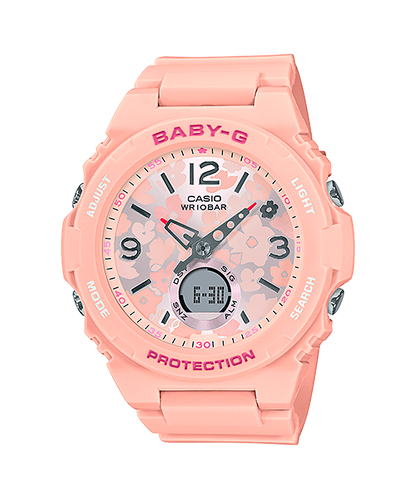 Reloj Baby-G deportivo correa de resina BGA-260FL-4A