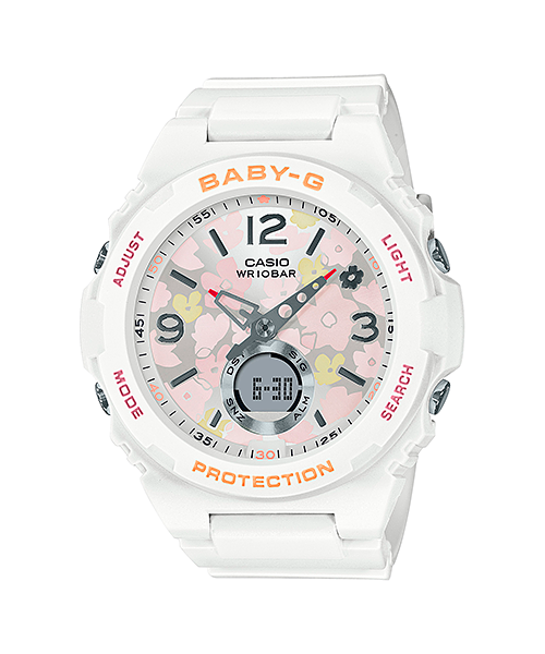 Reloj Baby-G deportivo correa de resina BGA-260FL-7A