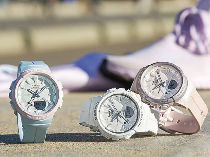 Reloj Baby-G casual correa de resina BGS-100SC-7A