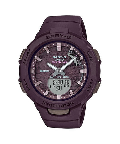 Reloj Baby-G deportivo correa de resina BSA-B100AC-5A