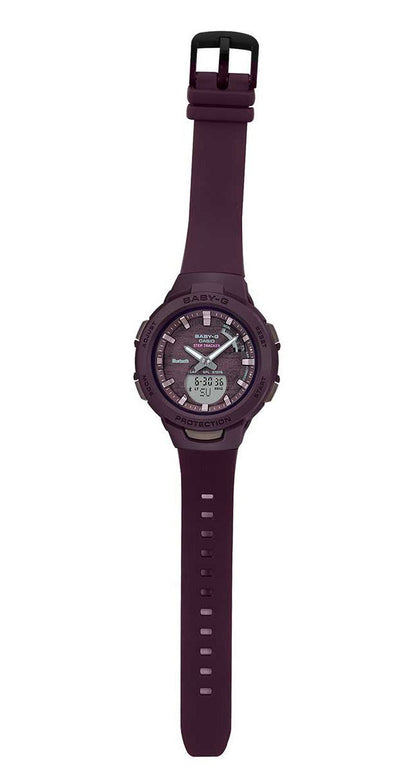 Reloj Baby-G deportivo correa de resina BSA-B100AC-5A