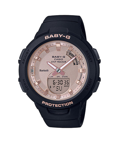 Reloj Baby-G deportivo correa de resina BSA-B100MF-1A