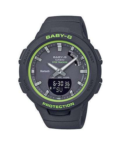 Reloj Baby-G deportivo correa de resina BSA-B100SC-1A