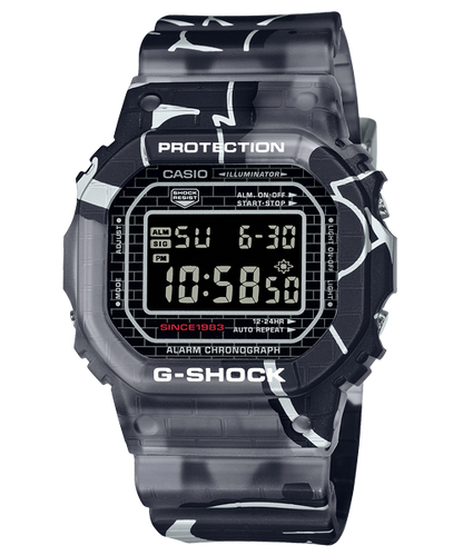 Reloj G-Shock deportivo correa de resina DW-5000SS-1