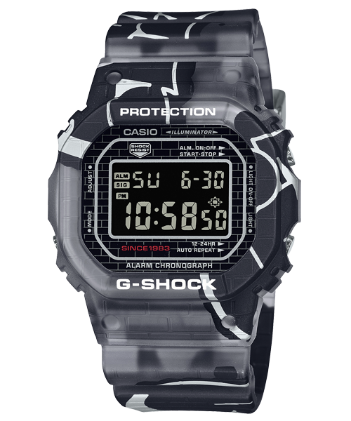 Reloj G-Shock deportivo correa de resina DW-5000SS-1