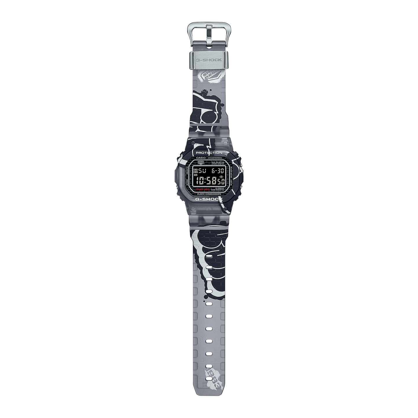 Reloj G-Shock deportivo correa de resina DW-5000SS-1