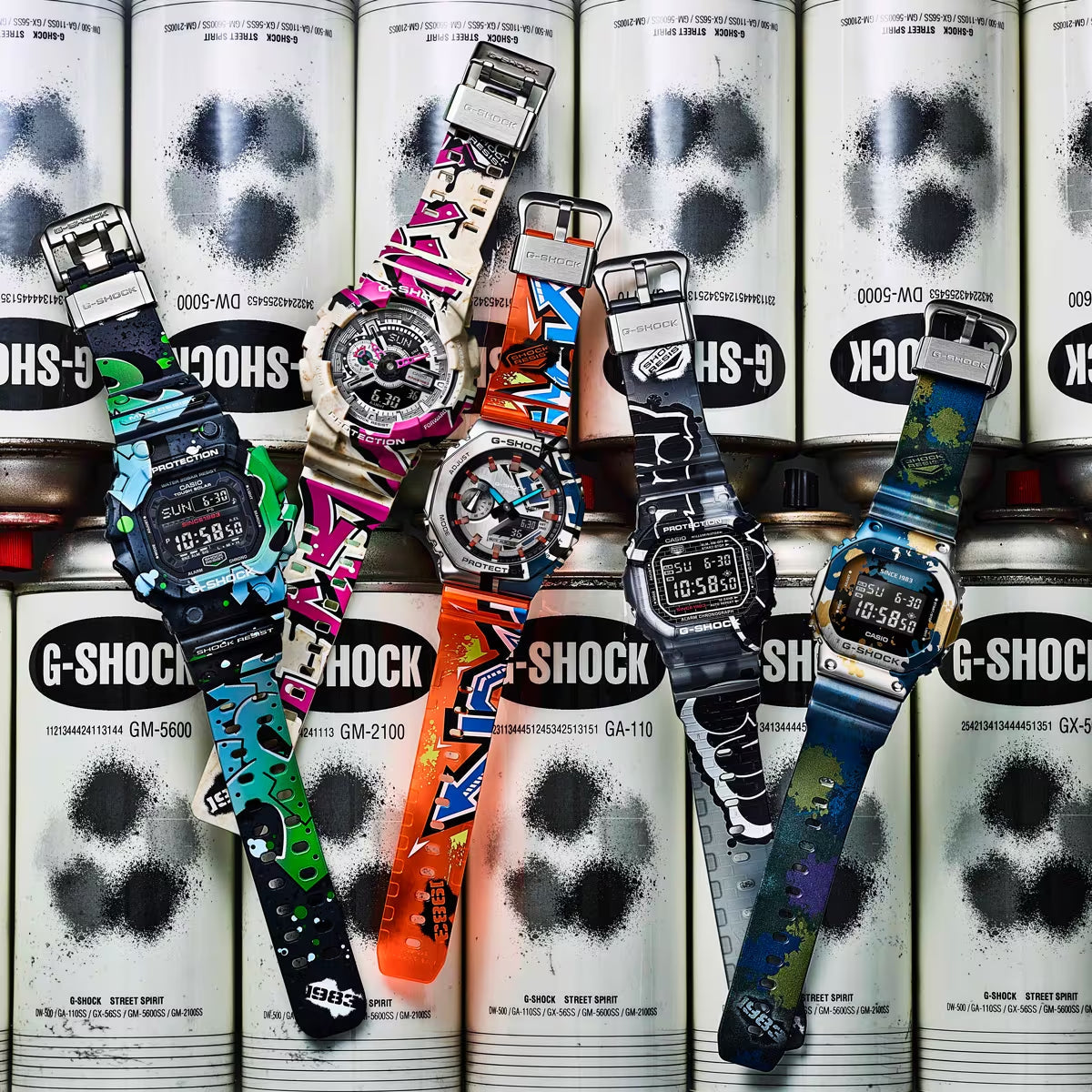 Reloj G-Shock deportivo correa de resina DW-5000SS-1