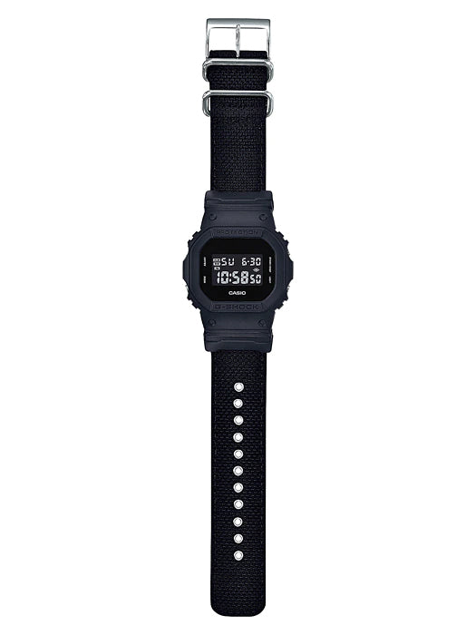 Reloj G-Shock deportivo correa de nylon DW-5600BBN-1