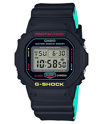 Reloj G-Shock deportivo correa de resina DW-5600CMB-1