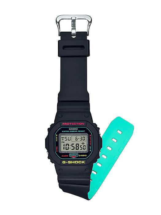 Reloj G-Shock deportivo correa de resina DW-5600CMB-1