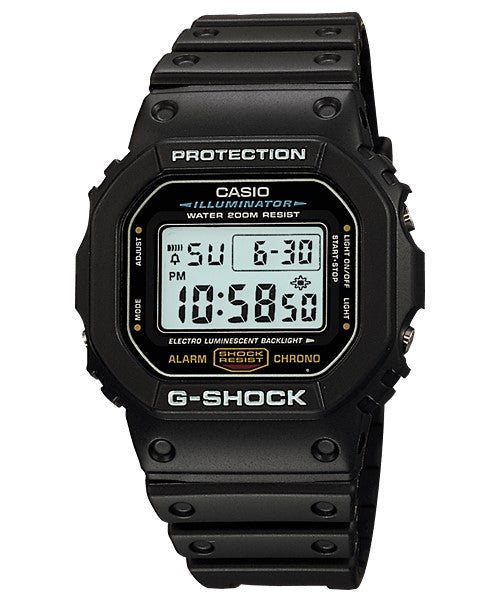 Reloj G-Shock deportivo correa de resina DW-5600E-1V