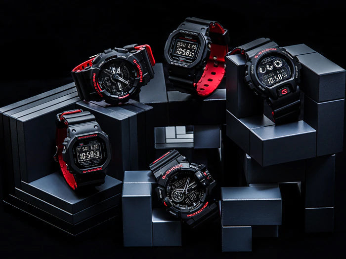 Reloj G-Shock deportivo correa de resina DW-5600HR-1