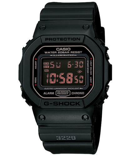 Reloj G-Shock deportivo correa de resina DW-5600MS-1