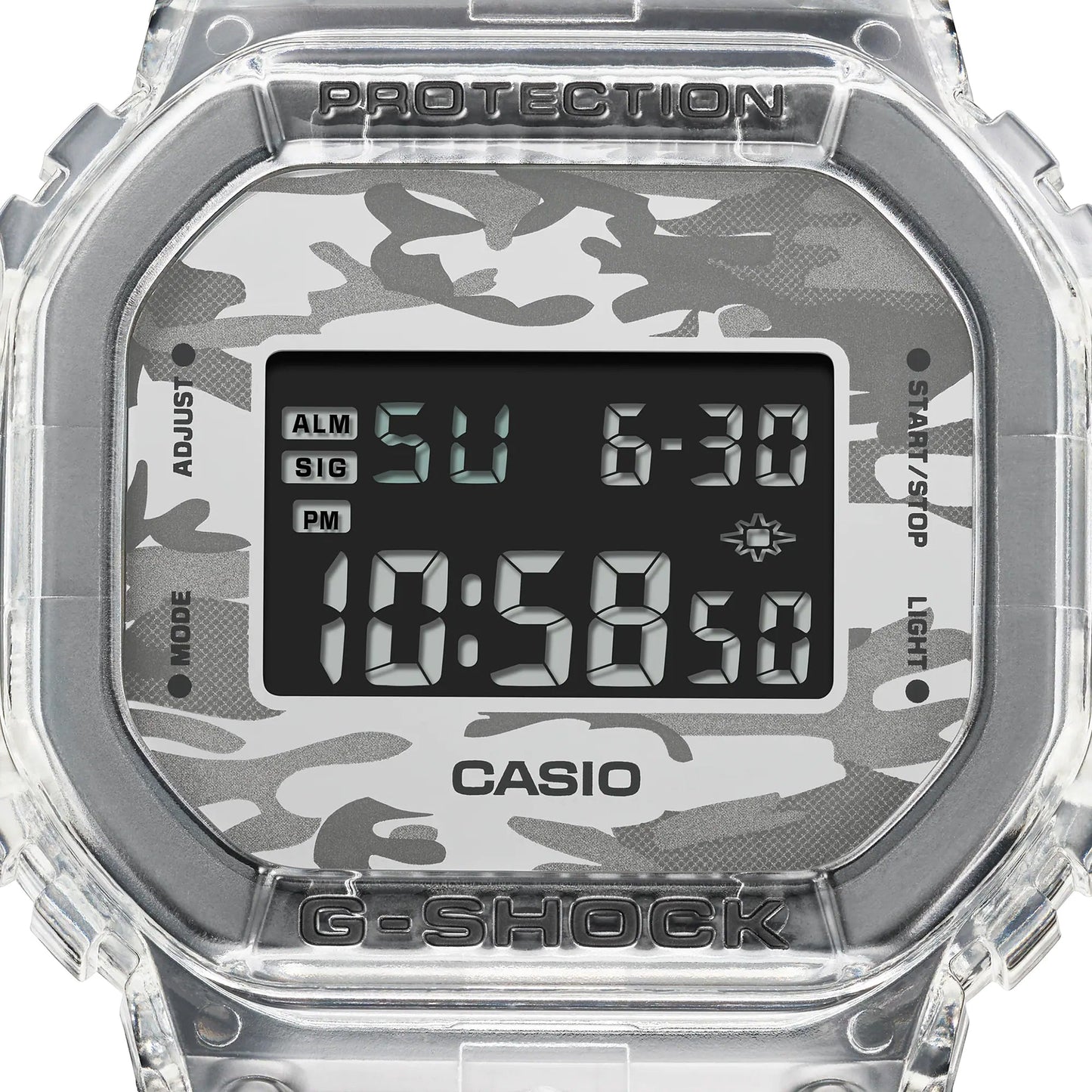 Reloj G-Shock deportivo correa de resina DW-5600SKC-1