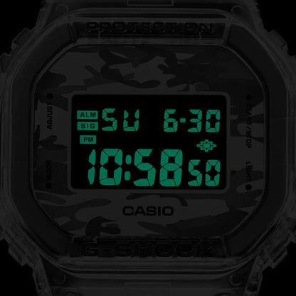 Reloj G-Shock deportivo correa de resina DW-5600SKC-1