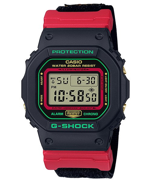 Reloj G-Shock deportivo correa de nylon DW-5600THC-1