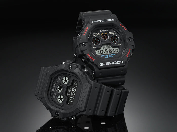 Reloj G-Shock deportivo correa de resina DW-5900BB-1