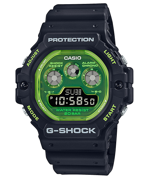 Reloj G-Shock deportivo correa de resina DW-5900TS-1