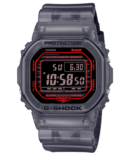 Reloj G-Shock deportivo correa de resina DW-B5600G-1