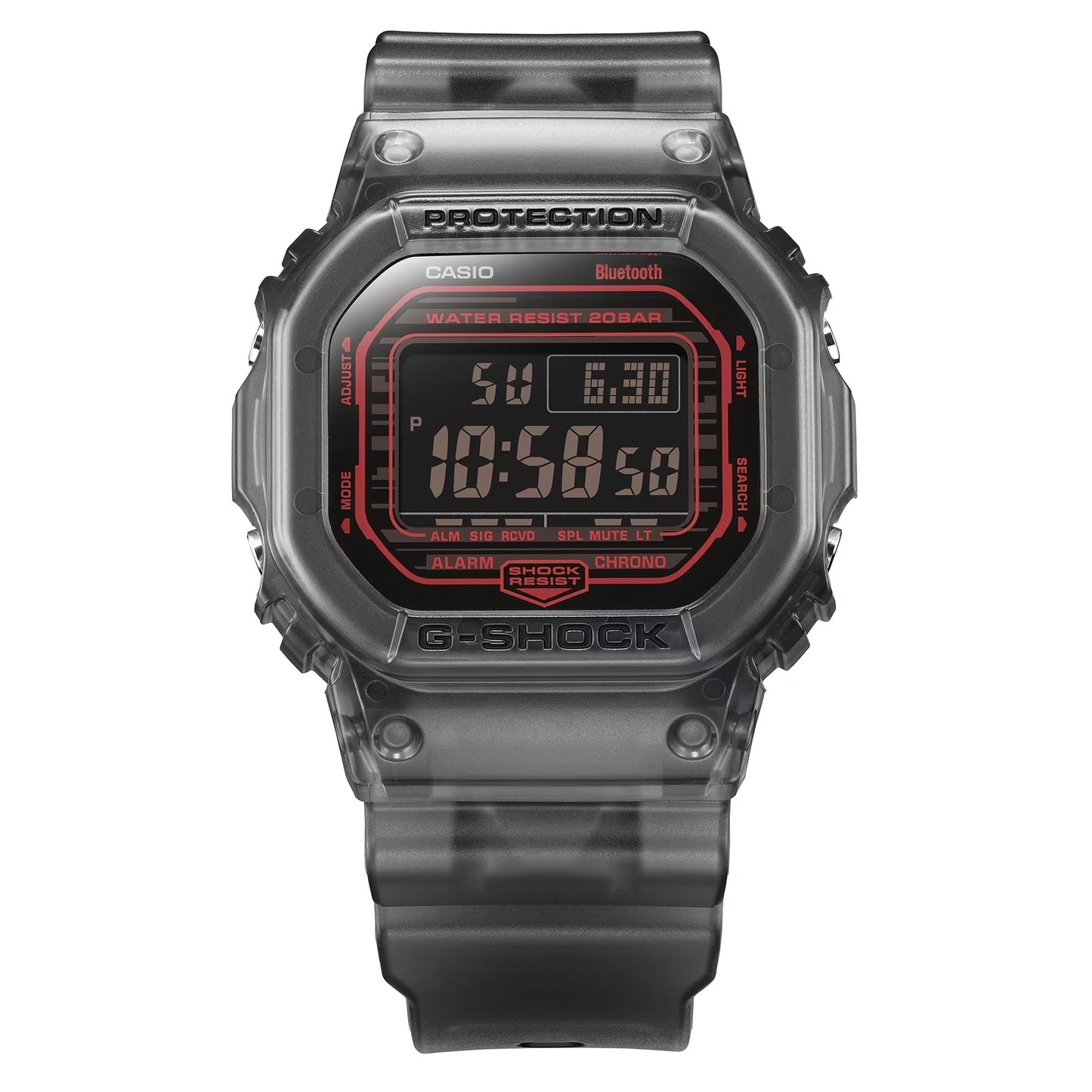 Reloj G-Shock deportivo correa de resina DW-B5600G-1